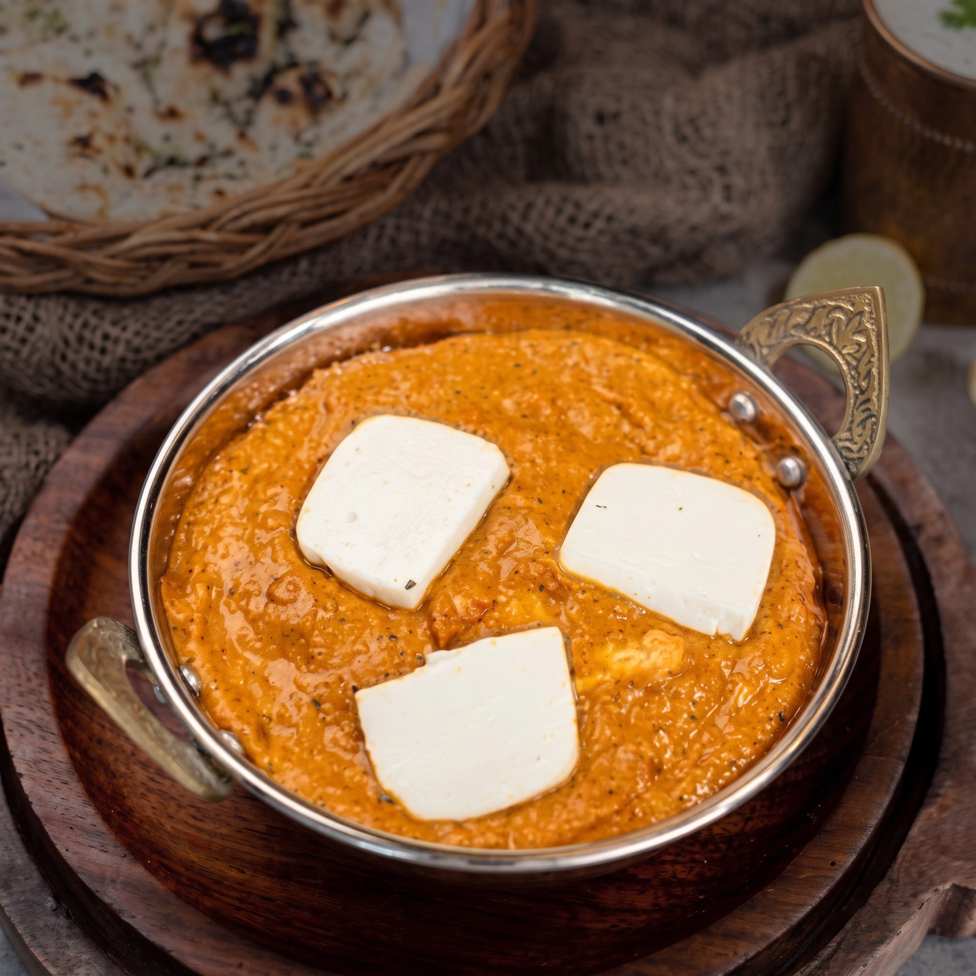 Creamy paneer tomato curry