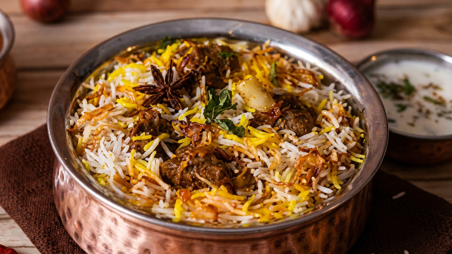 Biryani and curries