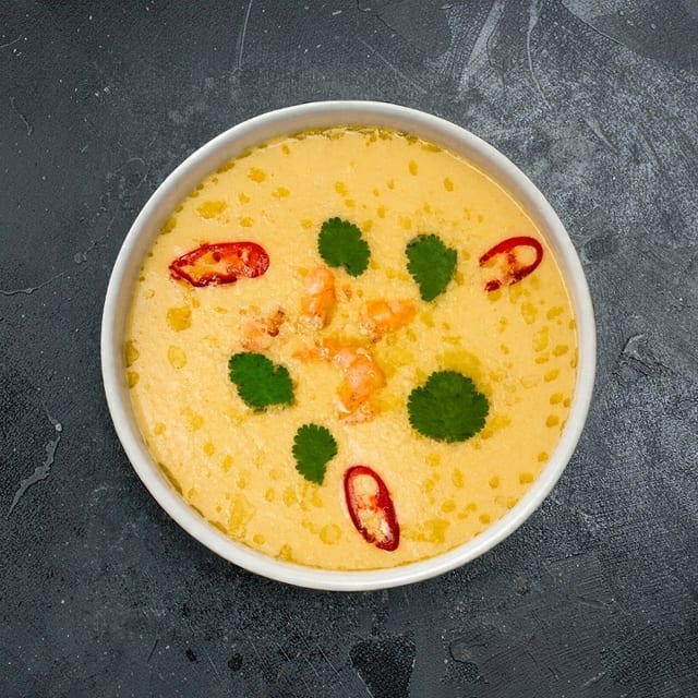 Veg. Sweet Corn Soup.