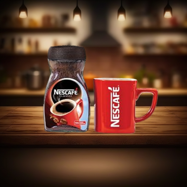 Nescafe Coffee.