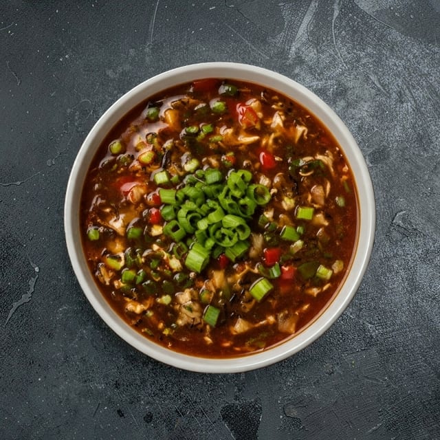 Chicken Hot and Sour Soup.