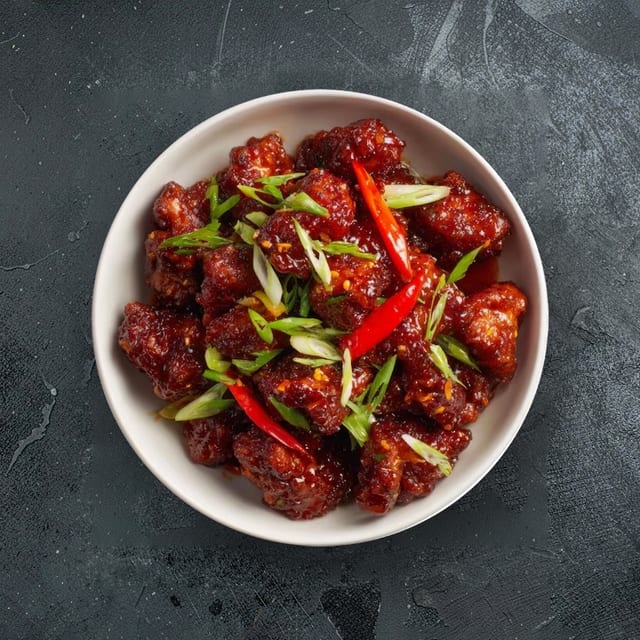 Paneer Chilli Dried.