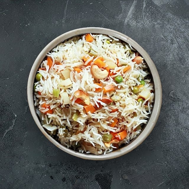 Special Vegetable Pulao.