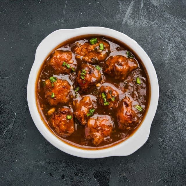 Veg. Manchurian Gravy.