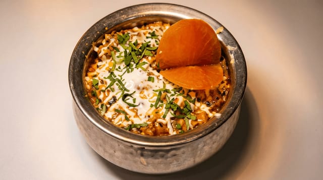 Paneer Afghani Bhurji.