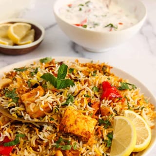 HYDERABADI PANEER DUM BIRYANI