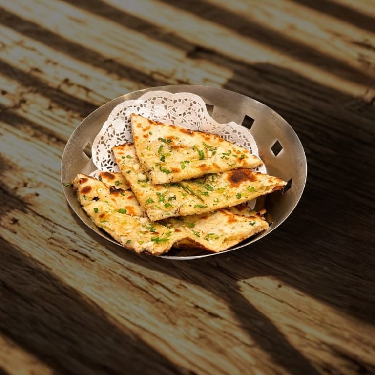 Delicious Garlic Naan